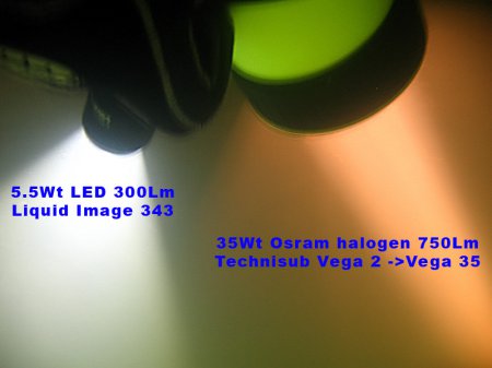   Liquid Image 343 5.5W - 300 lumens.