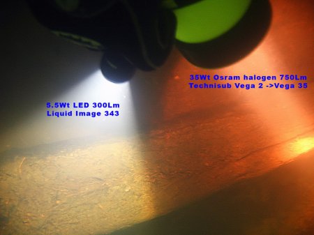   Liquid Image 343 5.5W - 300 lumens.